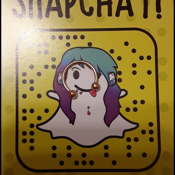 2 Rose Gold Septum Rings - Picture 3 of 3